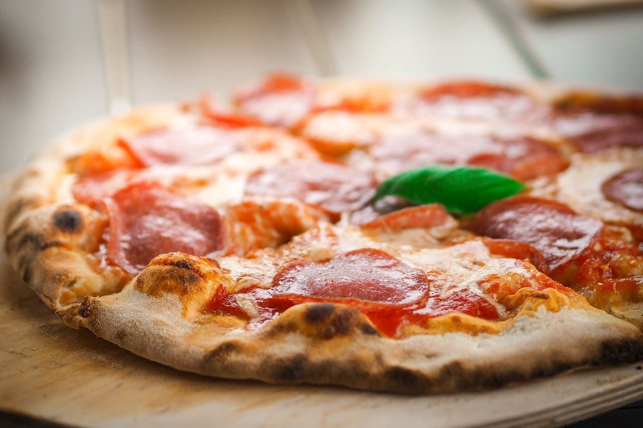 pizza closeup